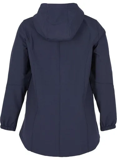 Zizzi Amy Jacket in Navy