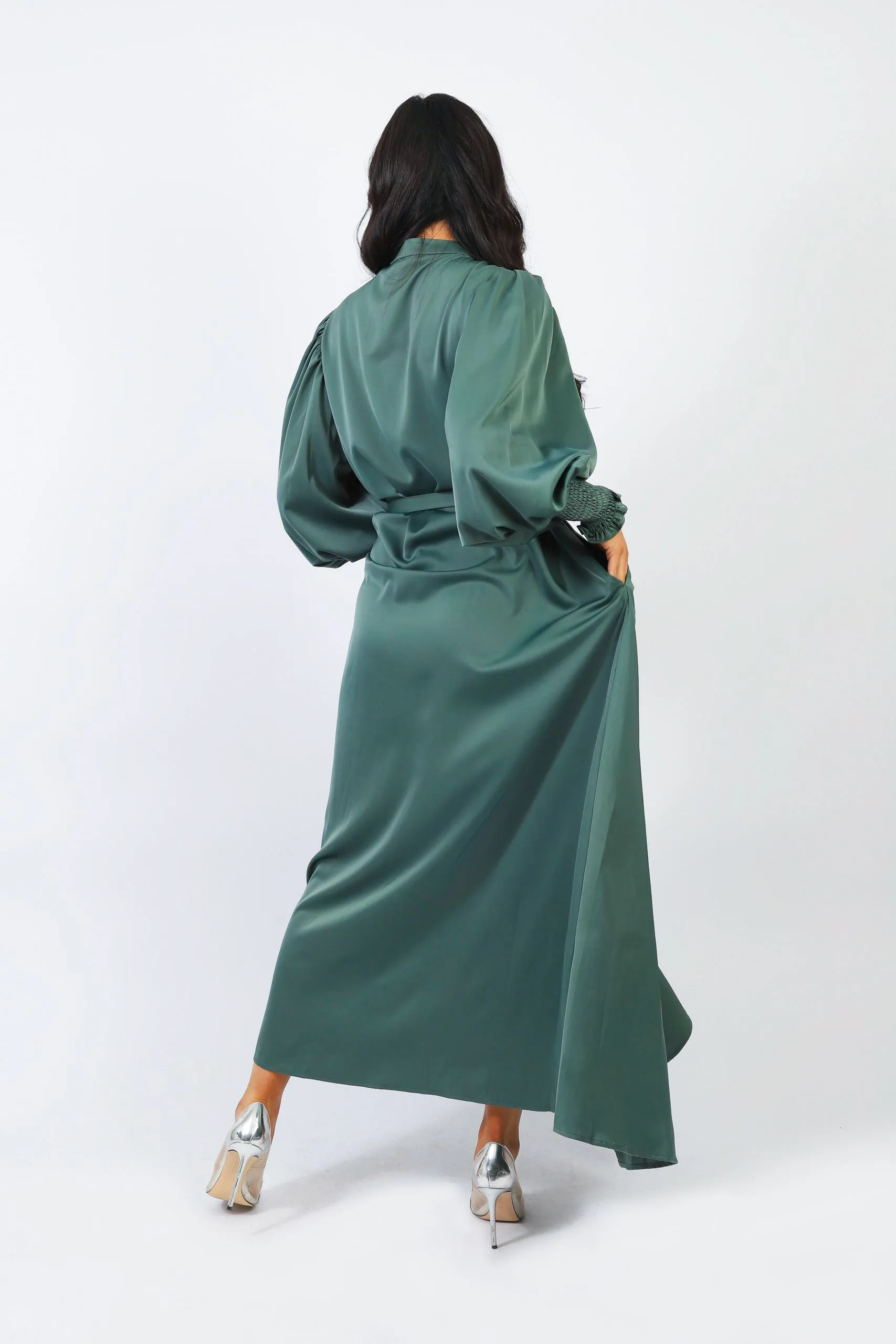 Zurini Button Down Abaya