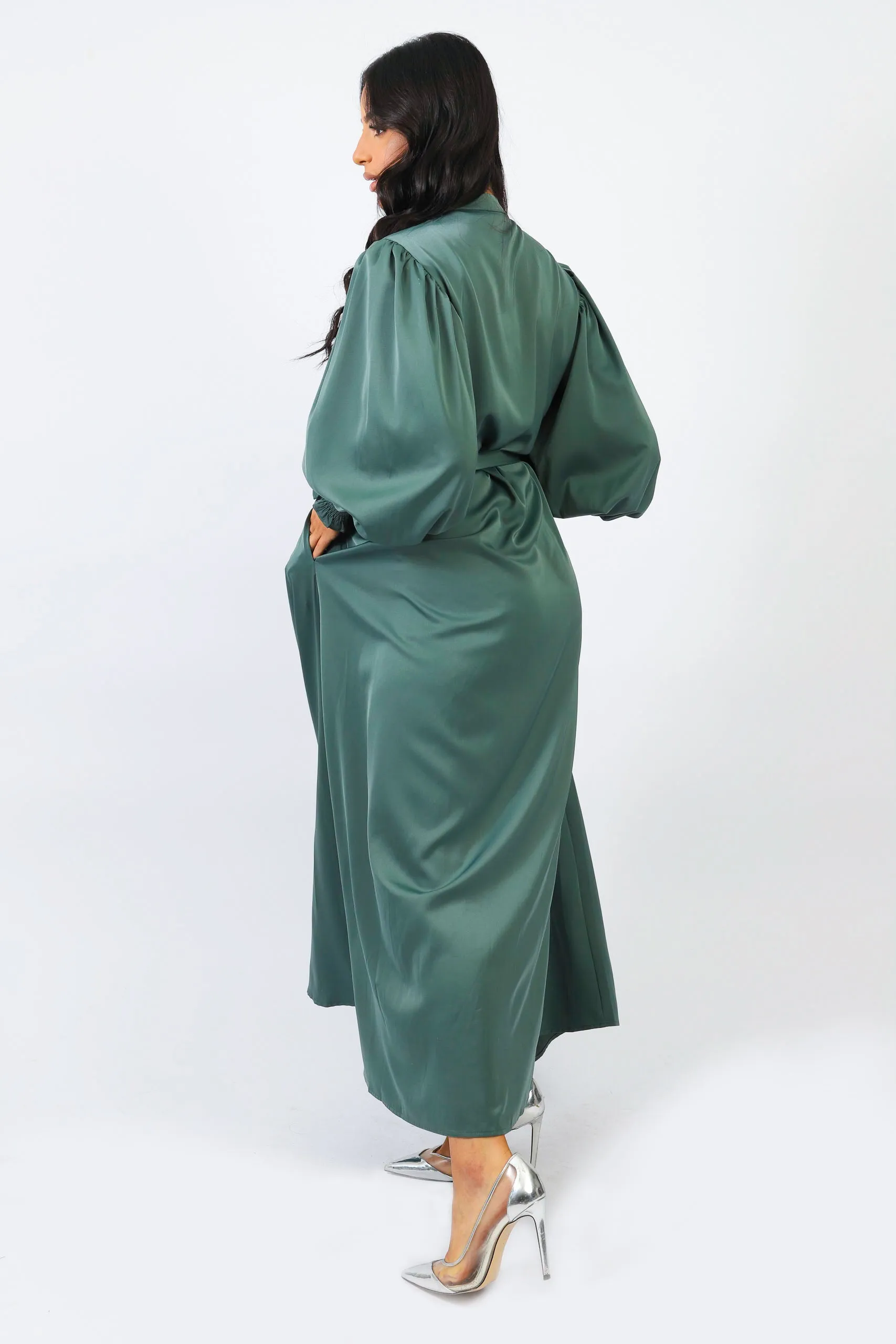 Zurini Button Down Abaya